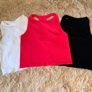 FREE PEOPLE  Intimately FP Racerback Ribbed Tank Medium/Large Bundle